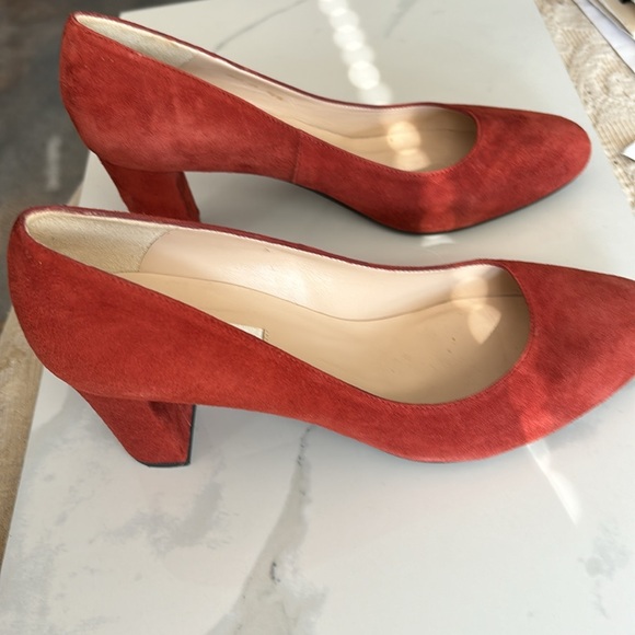 L.K. Bennett Sersha heels Sz 39 Suede - Picture 3 of 6